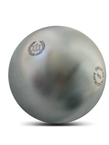 La Boule Bleue Prestige inox 111 collector boule de pétanque en acier inoxydable
