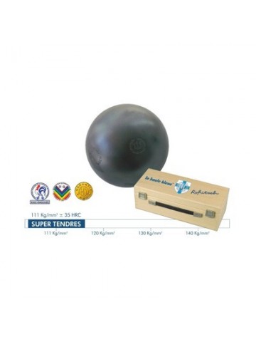 La Boule Bleue Prestige inox 111 collector boule de pétanque en acier inoxydable