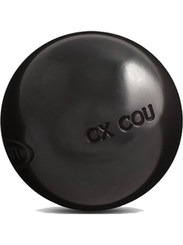 OBUT LA BOULE NOIRE CX COU Lisse Boule de pétanque carbone