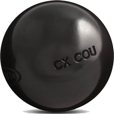 OBUT LA BOULE NOIRE CX COU Lisse Boule de pétanque carbone