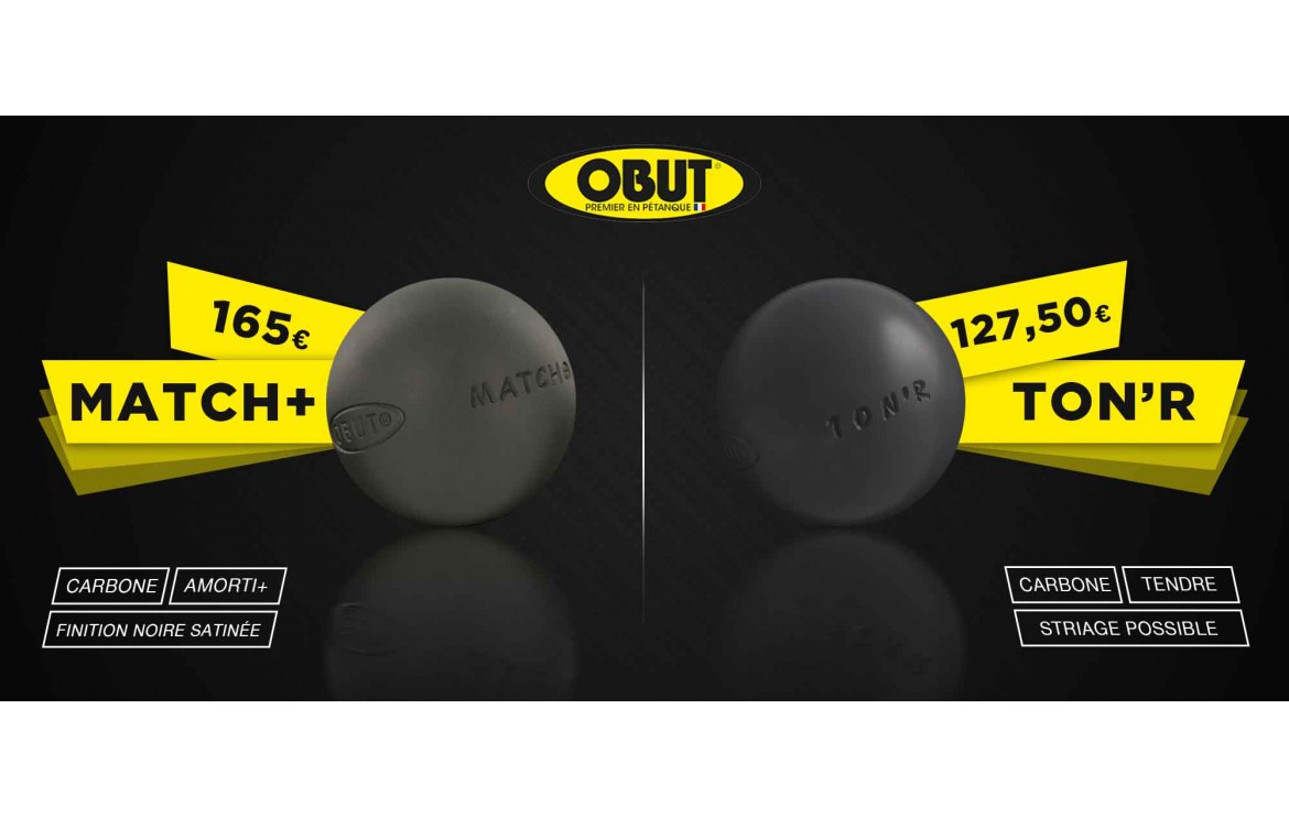 Le duel des boules : Ton'R VS la Match + de Obut