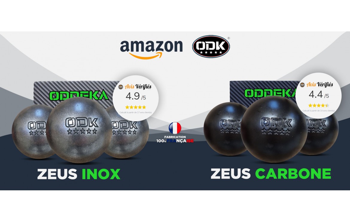 Les boules de pétanque Oddeka sont désormais disponibles sur Amazon
